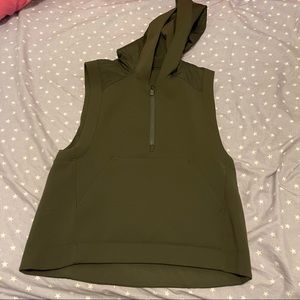 Lululemon Half Zip Vest with hood